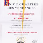 Chevalier de l'Ordre des Coteaux de Champagne